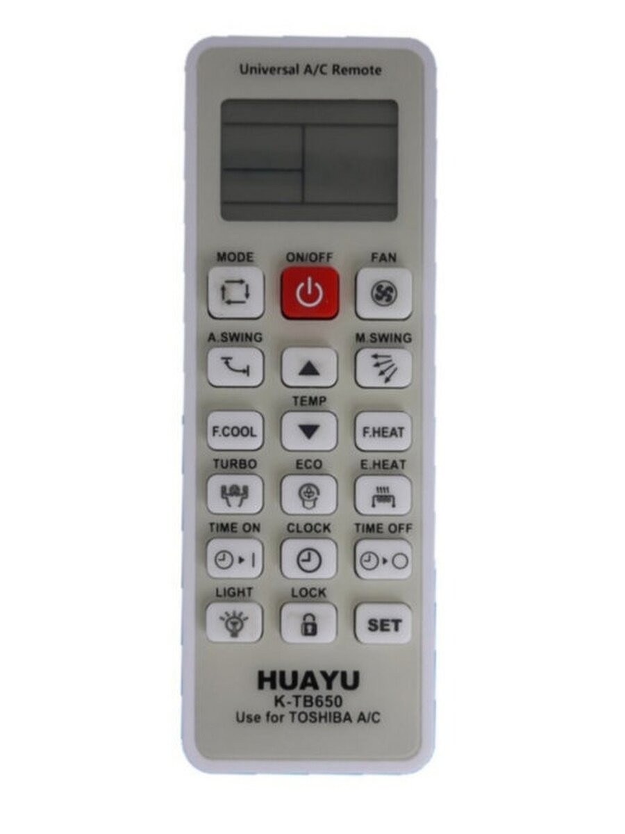 Универсальный пульт Huayu K-TB650 для TOSHIBA
