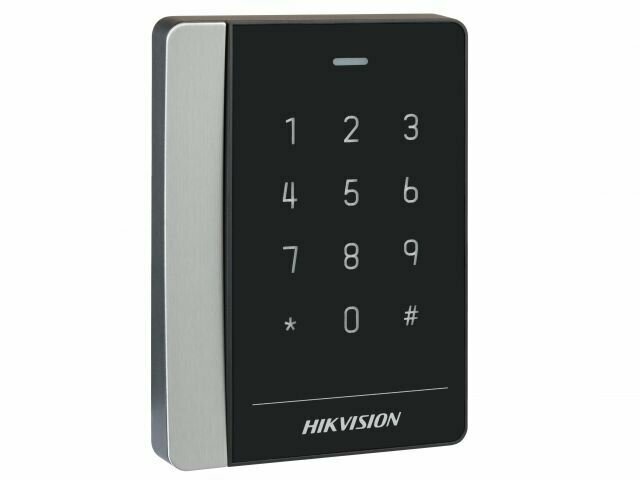 Считыватель карт Hikvision DS-K1102AE внутренний/уличный антивандальный