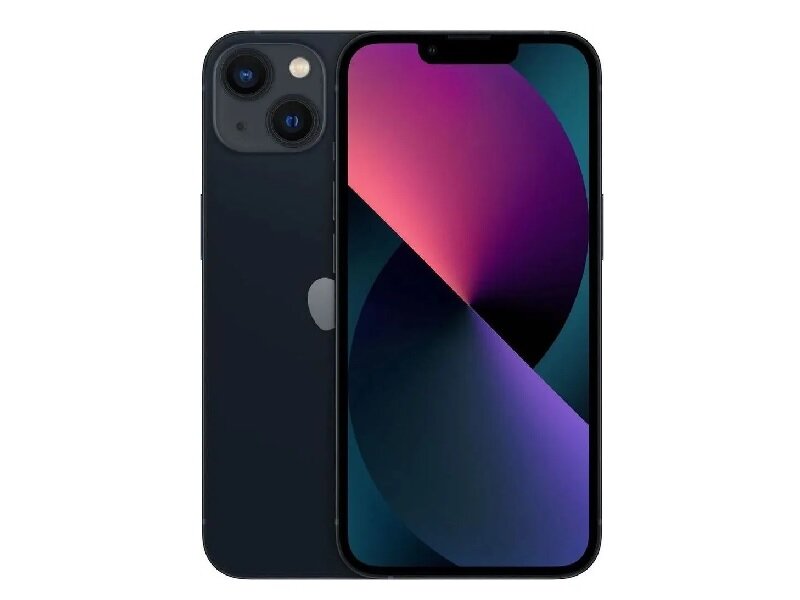 Смартфон Apple iPhone 13 128 ГБ тёмная ночь
