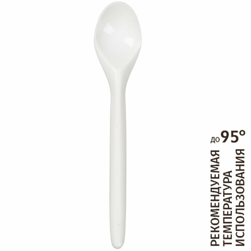 Ложка одноразовая чайная 115мм, полипропелен, россыпь,100шт/уп (11:19:100:1)