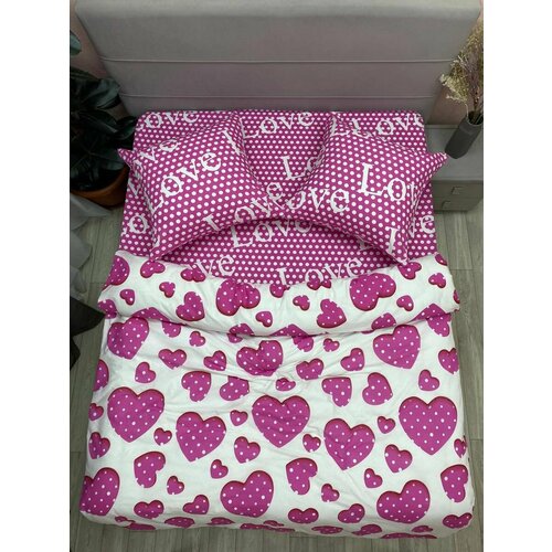 розовый, белый