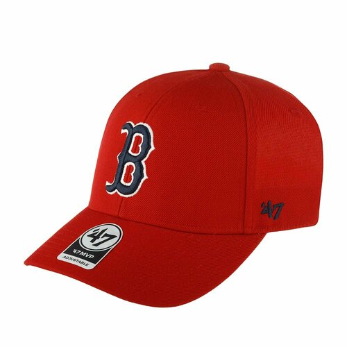 Бейсболка '47 Brand, размер OneSize, красный бейсболка 47 brand b grvsp02cnp cm boston red sox mlb размер one