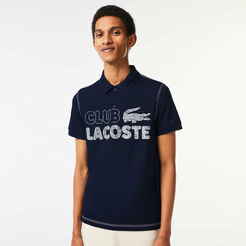 Поло LACOSTE, размер T5, синий