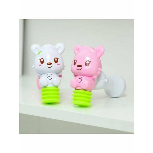 Погремушка - пищалка Белочка - молоточек цвет микс 449₽