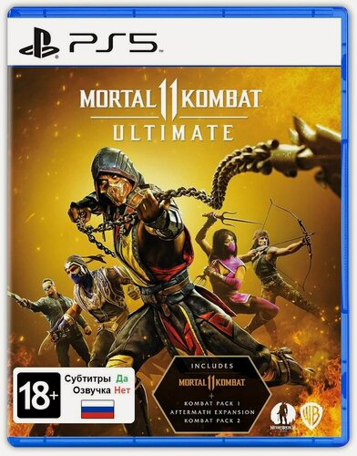 Изображение товара Mortal Kombat 11 - Ultimate Edition (PlayStation 5, Русские субтитры) / Игра на диске PS5