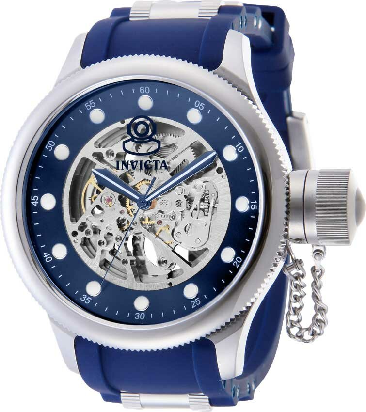 Наручные часы INVICTA Pro Diver, серебряный, синий