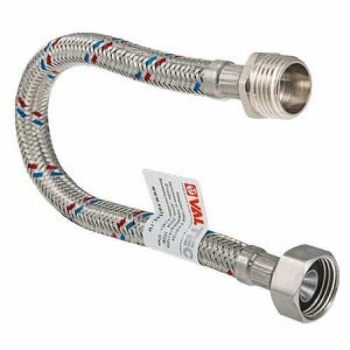 фото Гибкая подводка для воды valtec 1/2" г/ш, 60 см (vtf.002. is.0404060)