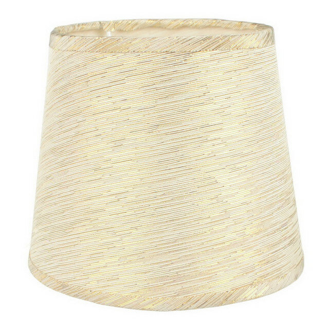 Абажур светпром Нити текстиль Е14х40Вт золотой