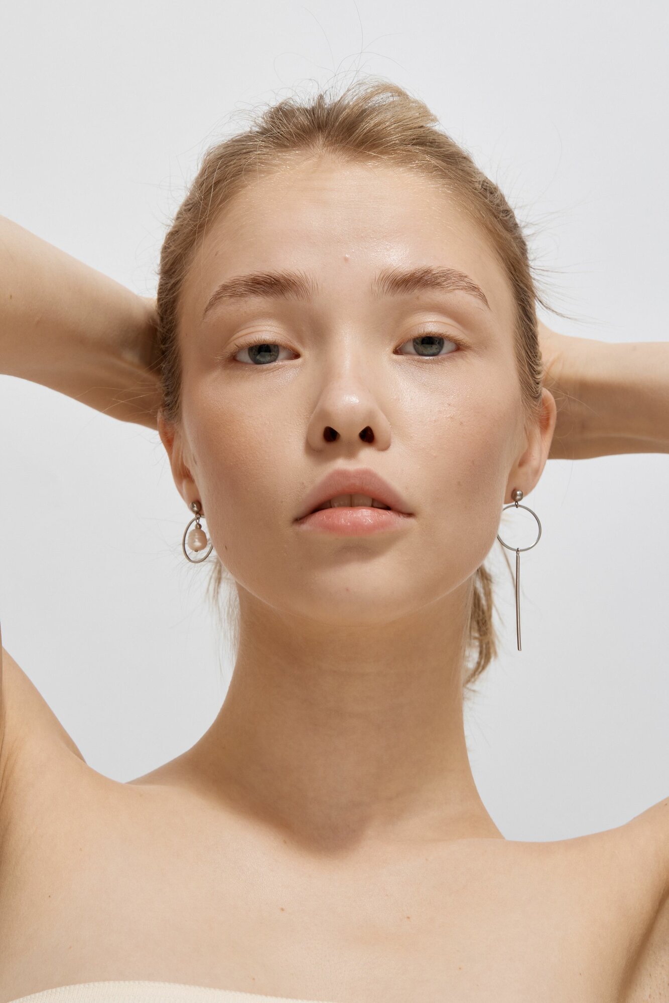 Серьги ДУША_BRAND, серебряный — фото 1