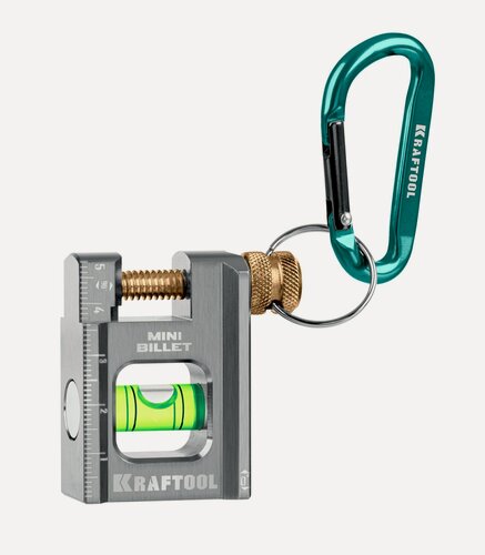 Изображение товара Брусковый магнитный уровень KRAFTOOL MINI BILLET 50 мм