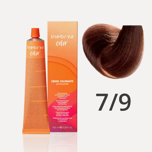 Изображение товара Крем - краска для волос профессиональная Inebrya Color Professional 7/9 Русый Шоколадный 100 мл