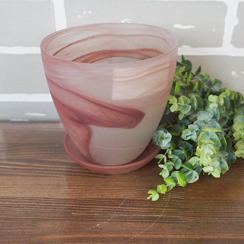 Горшок  2 h 13 0 см d 13 0 см алебастр