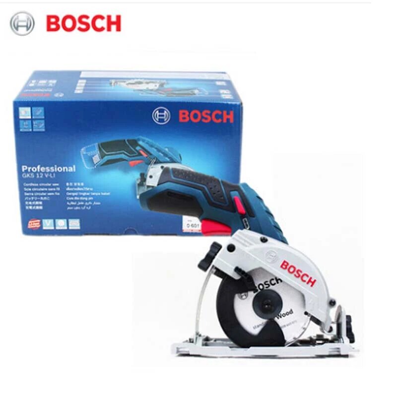 Bosch GKS аккумуляторная, 12 В, 85 мм, Bosch GKS 12V-LI
