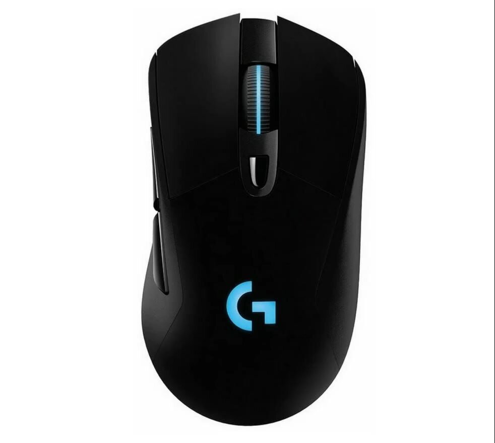 Беспроводная мышь Logitech G G703 Lightspeed Black, 6 программируемых клавиш, черный — фото 1