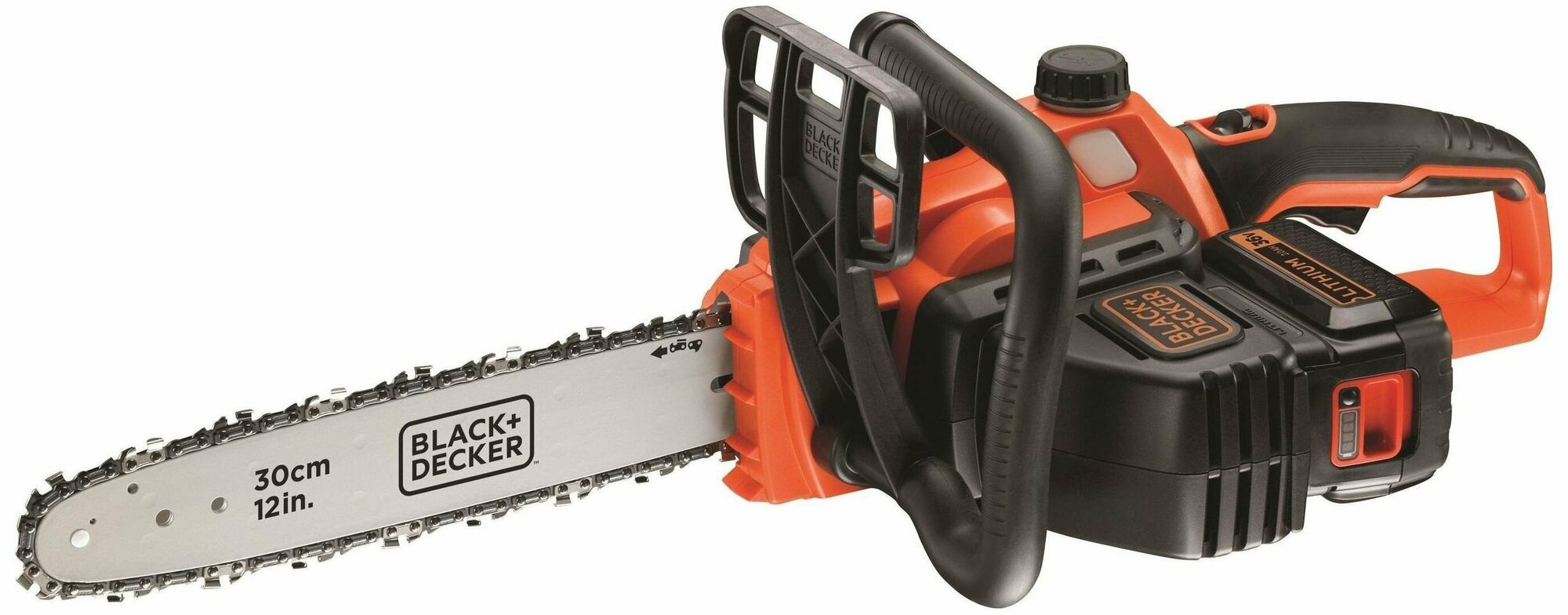 Аккумуляторная пила цепная BLACK+DECKER GKC3630L20 36В 30 см + АКБ и ЗУ
