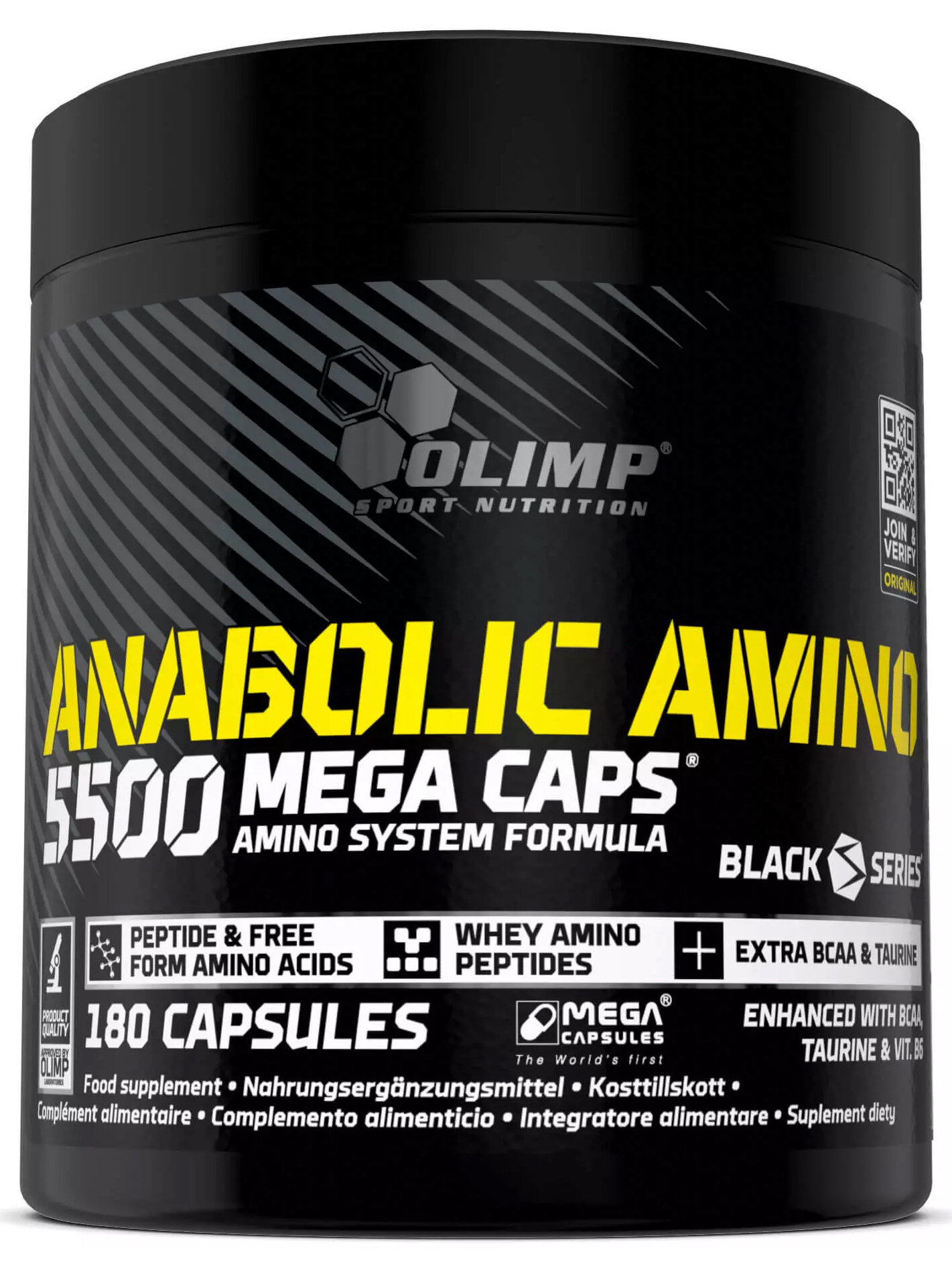 Olimp Anabolic Amino 5500 - 180 капсул, ---