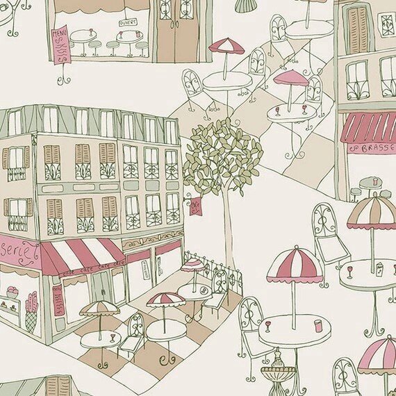 Обои Aura Kitchen Story II KE29940; 052х1005 м.