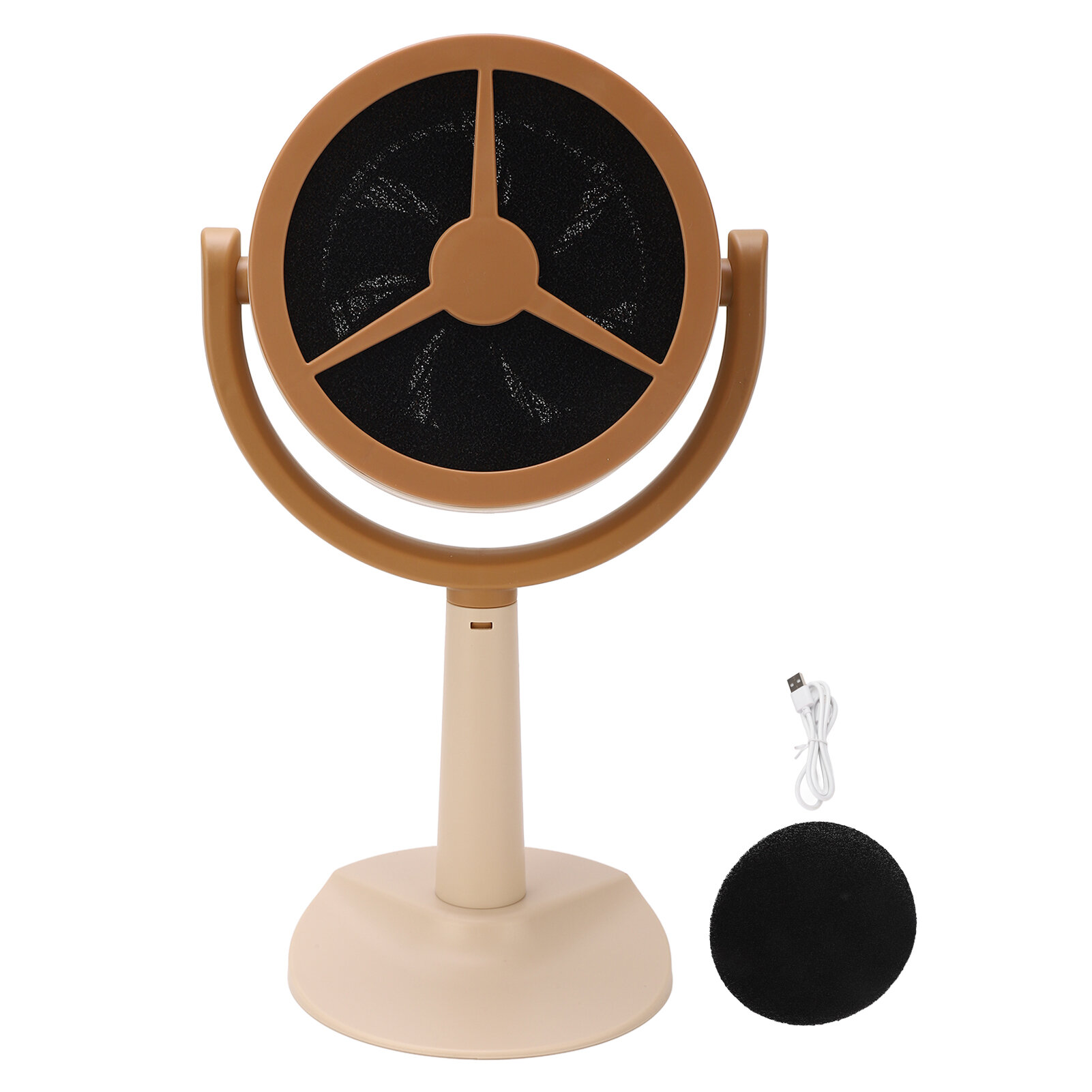 Настольная вытяжка с большой мощностью всасывания, мини-вытяжка с регулируемым углом наклона, питание от USB, портативный вытяжной вентилятор для кухни