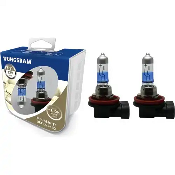 TUNGSRAM 53110XNUPB2 лампа h11 12v-55w (pgj19-2) (+130% света) megalight ultra +130 (п. уп.2шт.) 93116875