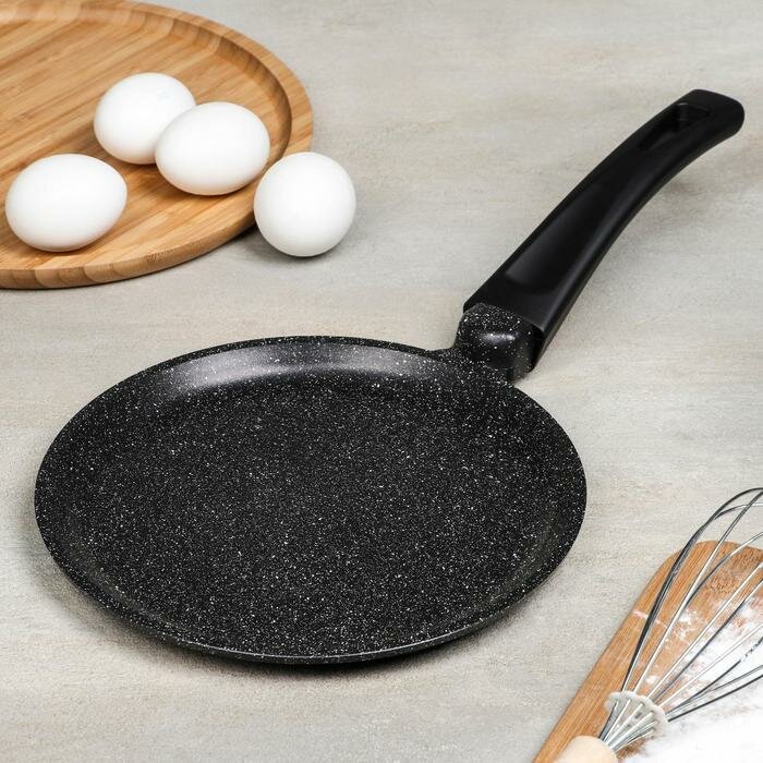 Сковорода блинная Гардарика "Орион", d 22 см, антипригарная, пластиковая ручка