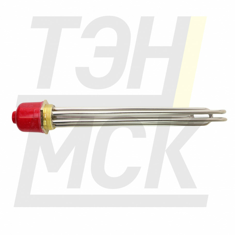 Блок-тэн RDT, 10500Вт(3500x3), итатэн, нерж, G1 1/2", L335мм, 220/380В, 69510