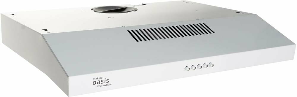Вытяжка подвесная OASIS PO-60W, ширина 60 см, отвод/циркуляция, белый