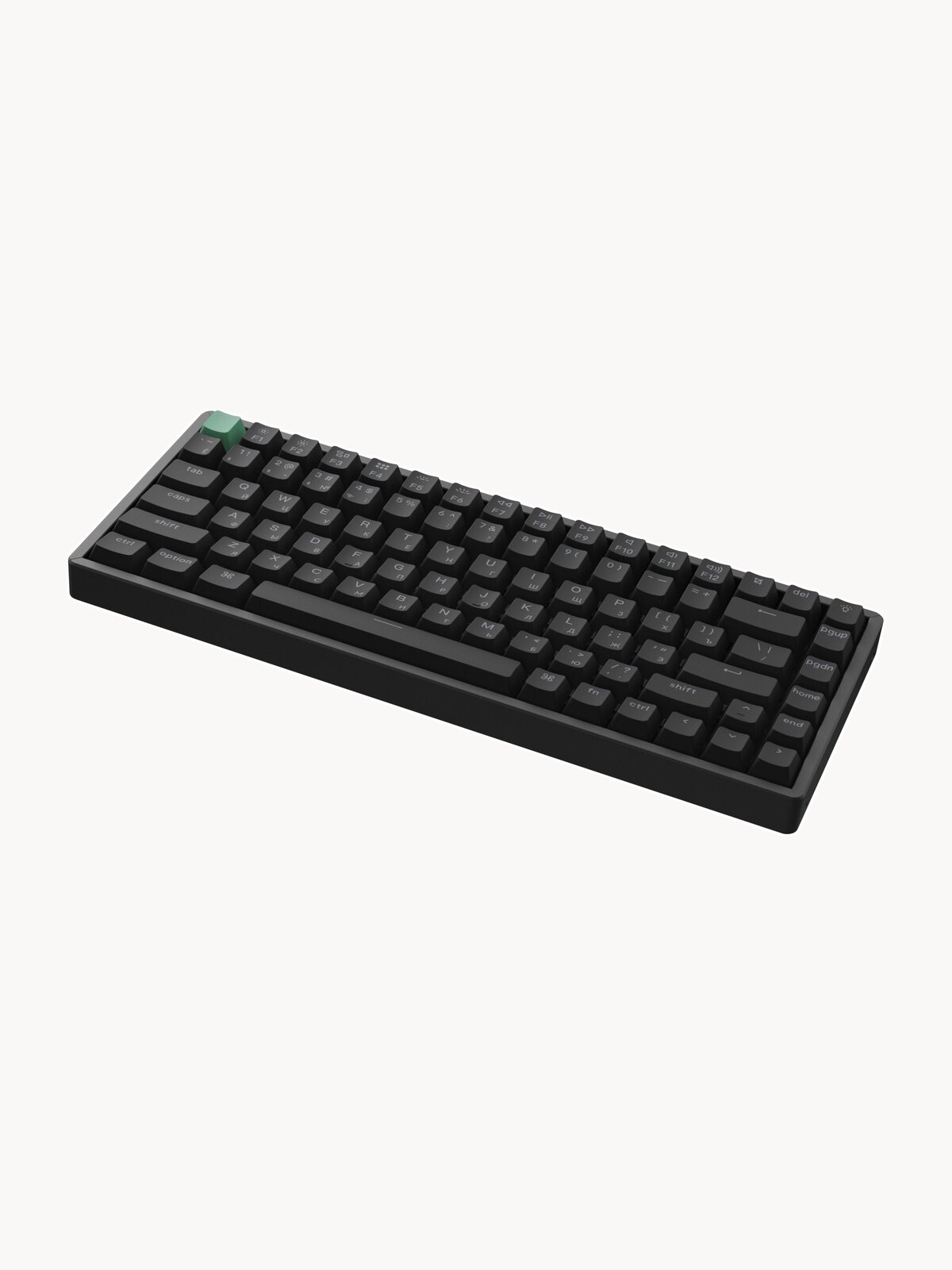 Механическая Keychron K2H-J1, black, раскладка английская/русская (ANSI), для игр/для планшета, беспроводная, Bluetooth/USB/радиоканал