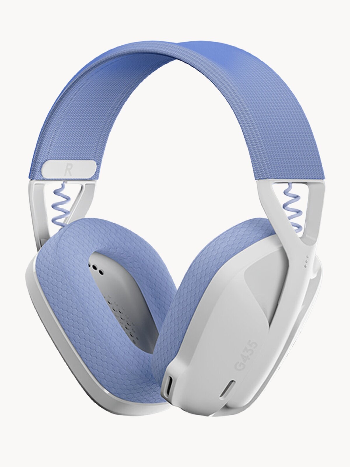 Игровые беспроводные наушники Logitech G435, USB Type-C с микрофоном Сине-белый