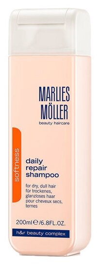 Marlies Moller шампунь Softness Daily Repair ежедневный восстанавливающий, 200 мл