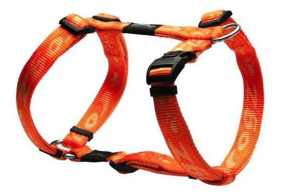 Rogz Шлейка серия Alpinist размер L (45-75см) ширина 2см оранжевый (H-HARNESS) SJ25D | H-HARNESS 0,13 кг 48212