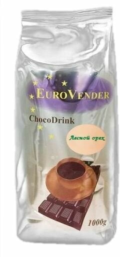 Горячий шоколад ARISTOCRAT EuroVender ореховый, пакет, 1 кг.