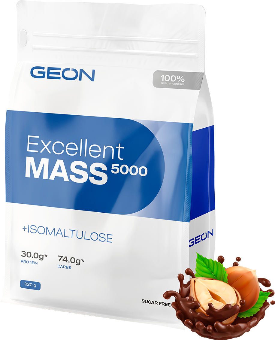 GEON Excellent Mass 5000 920г (пакет) Лесной орех-шоколад