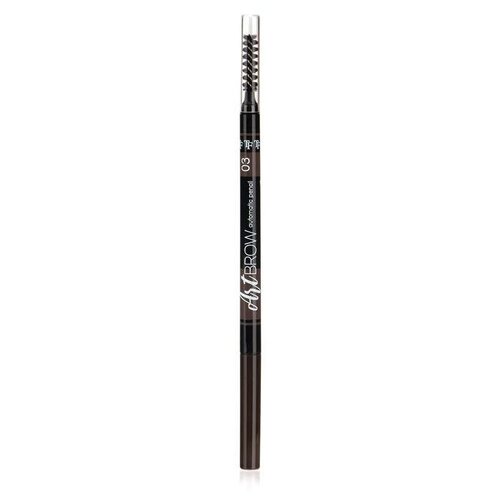 Автоматический карандаш для бровей TF Art Brow, тон №03 brunette тени для коррекции бровей tf brow style тон 51