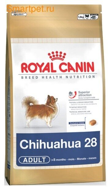 Royal Canin Корм для взрослых собак породы чихуахуа, Royal Canin Chihuahua Adult (1,5 кг) - фотография № 13