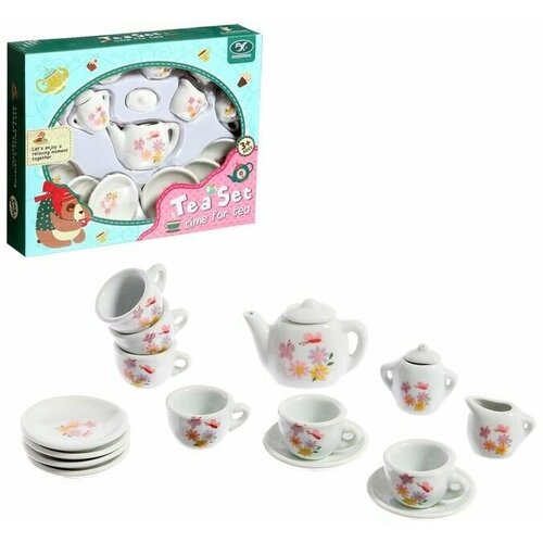 Набор керамической посуды Чайный сервиз 15 предметов 1480₽