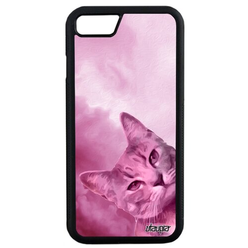 фото Чехол на смартфон apple iphone se 2020, "котик" дикий маленький utaupia