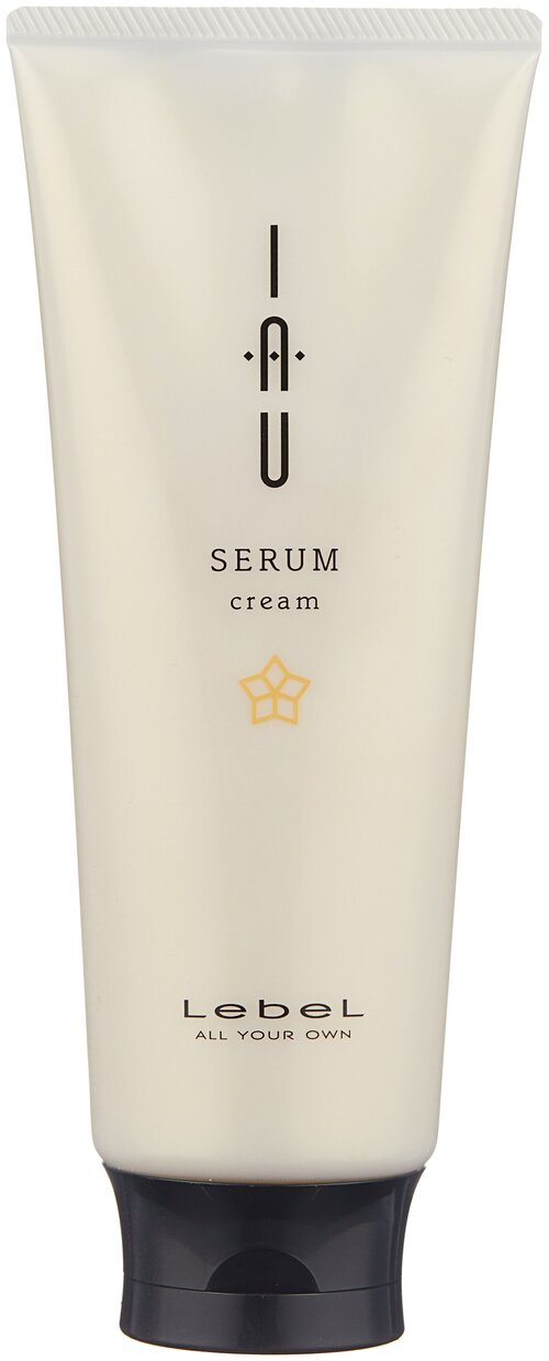 Lebel Cosmetics Аромакрем для волос IAU Serum Cream, 200 г, 200 мл, туба