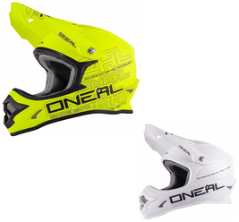 Шлем кроссовый O'NEAL 3Series FLAT, белый, размер XL