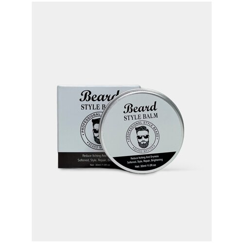 Воск для укладки бороды и усов, мужской Beard STYLE BALM 30мл воск для укладки волос axione твердое масло superфиксация для бороды и усов