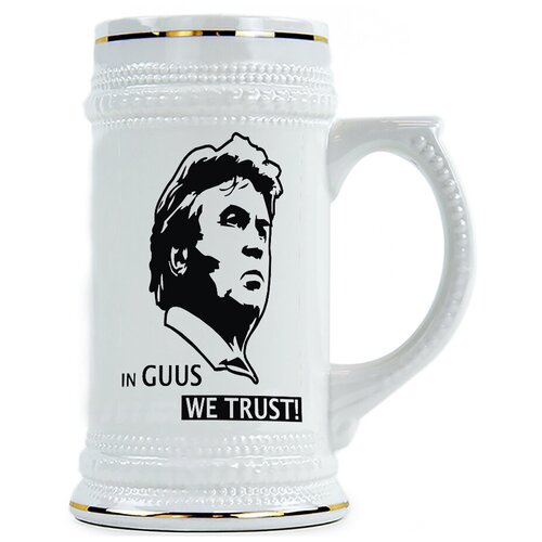 фото Пивная кружка in guus we trust , верим в гуса drabs