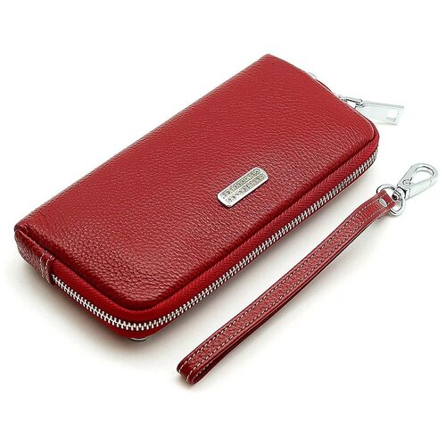 фото Женский кожаный кошелек на молнии sergio valentini св 8063-006