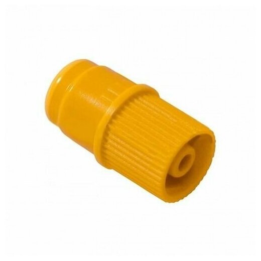 Заглушка Luer Lock с инъекционной мембраной KD-Hеp IN-Stopper желтая комплект - 10 шт
