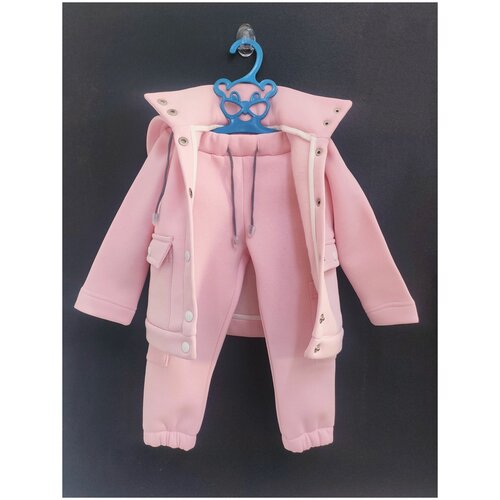 Комплект одежды , размер 140, розовый комплект одежды свитшот и брюки размер 140 розовый