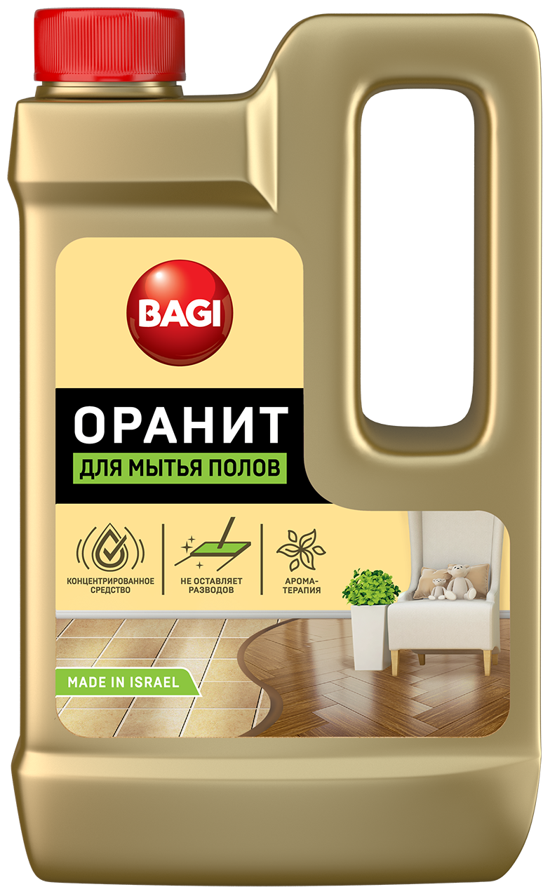 Средство для мытья полов Bagi Оранит 3 л - фото №1