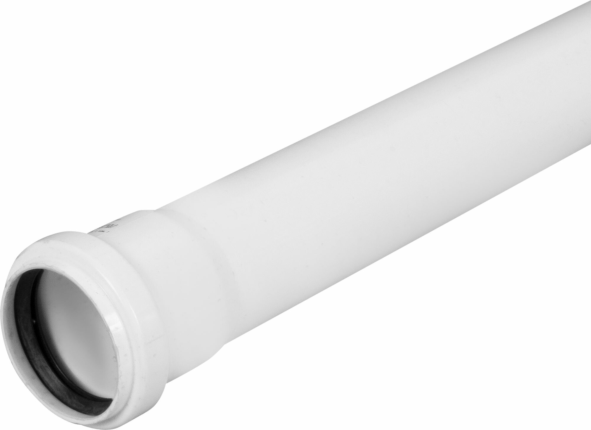 Труба канализационная c шумопоглощением 50 мм L 1м полипропилен