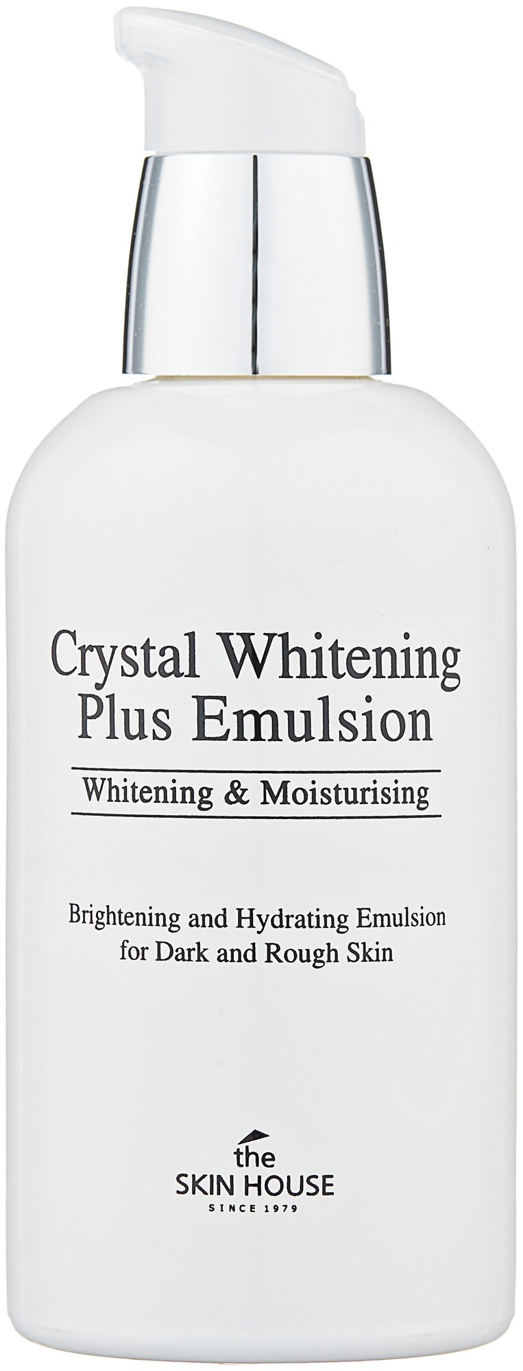 Эмульсия для выравнивания тона лица The Skin House Crystal Whitening Plus Emulsion, 130мл - фото №1