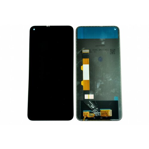 Стекло модуля для Xiaomi Redmi Note 9T, черный