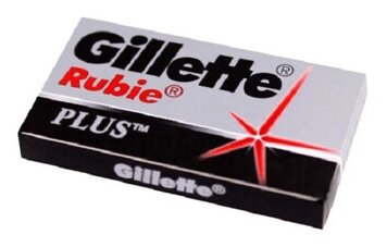 Сменные двусторонние лезвия Gillette Rubie, 5 шт. - фото №19