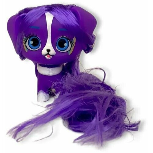 Зверьки игрушки для детей/ Цветные волосы с расческой