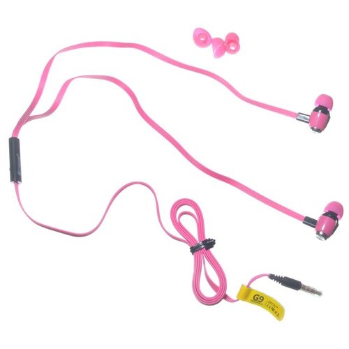 Проводные наушники Celebrat G9, pink наушники celebrat g9 mini jack 3 5 mm pink